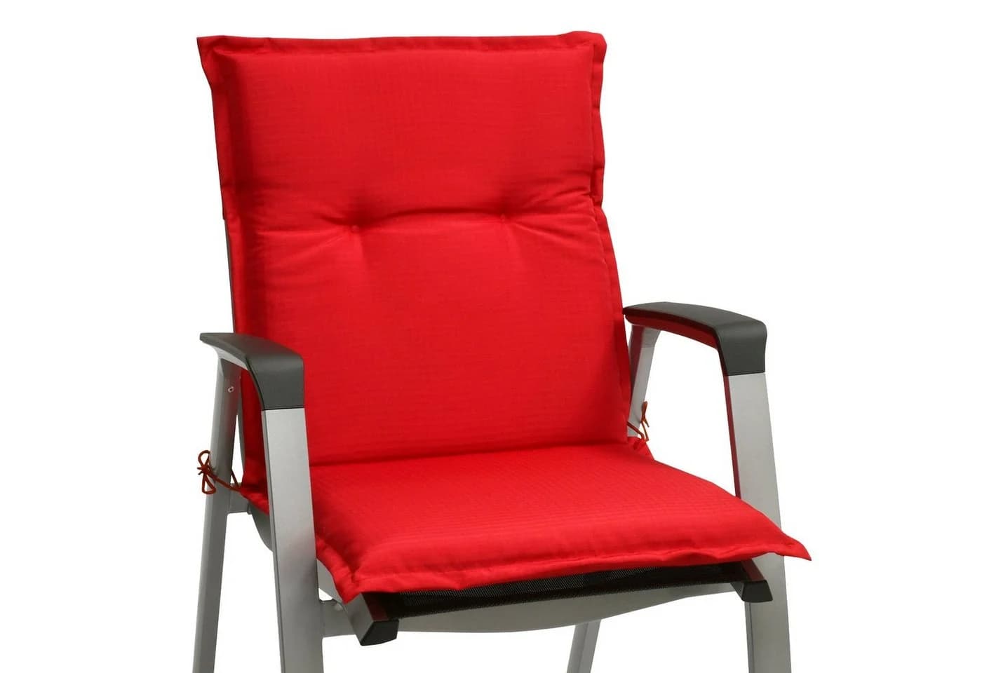 Beautissu Sitzauflage 6er Set Niedriglehner Base NL Rot 100x50cm