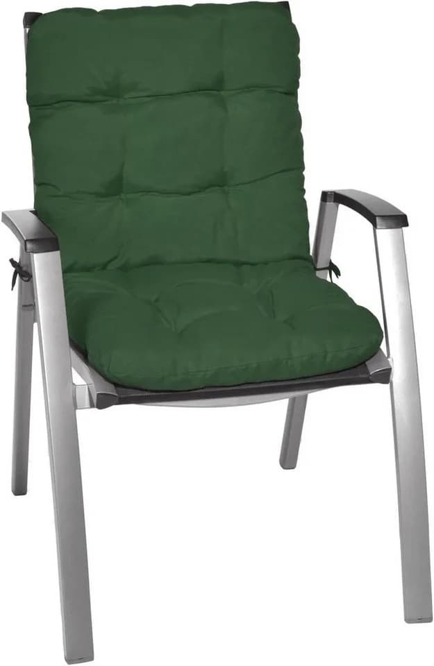 Beautissu Sitzauflage 2er Set Niedriglehner Dunkelgrün - Bild 3