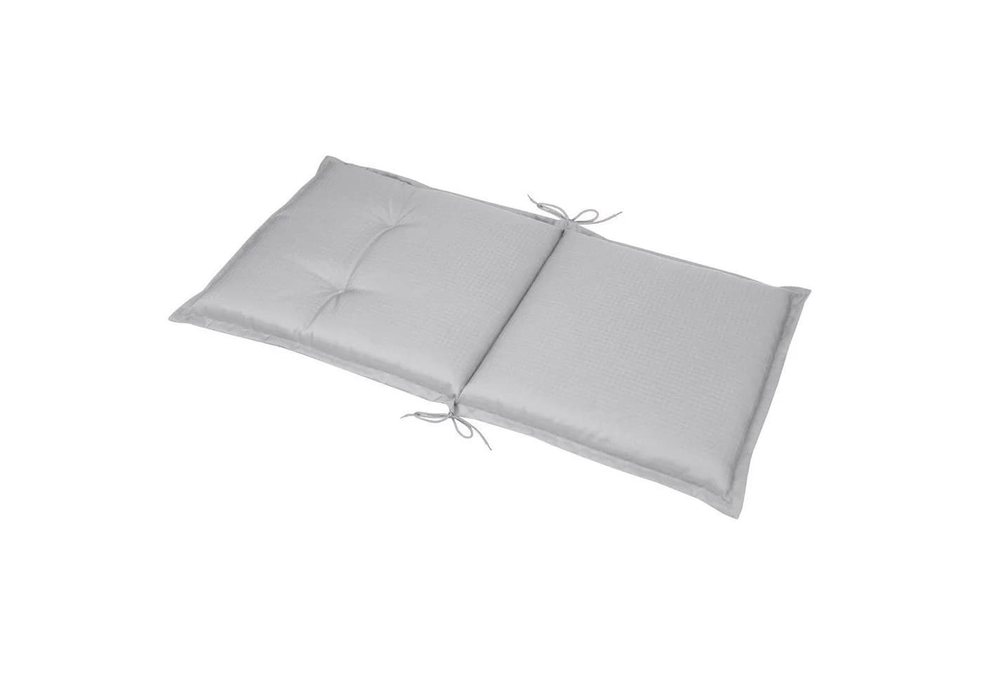 Beautissu Sitzauflage 4er Set Niedriglehner Base NL Grau - Bild 3