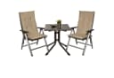 Beautissu Hochlehnerauflage 4er Set Natur Polyester Bild 4