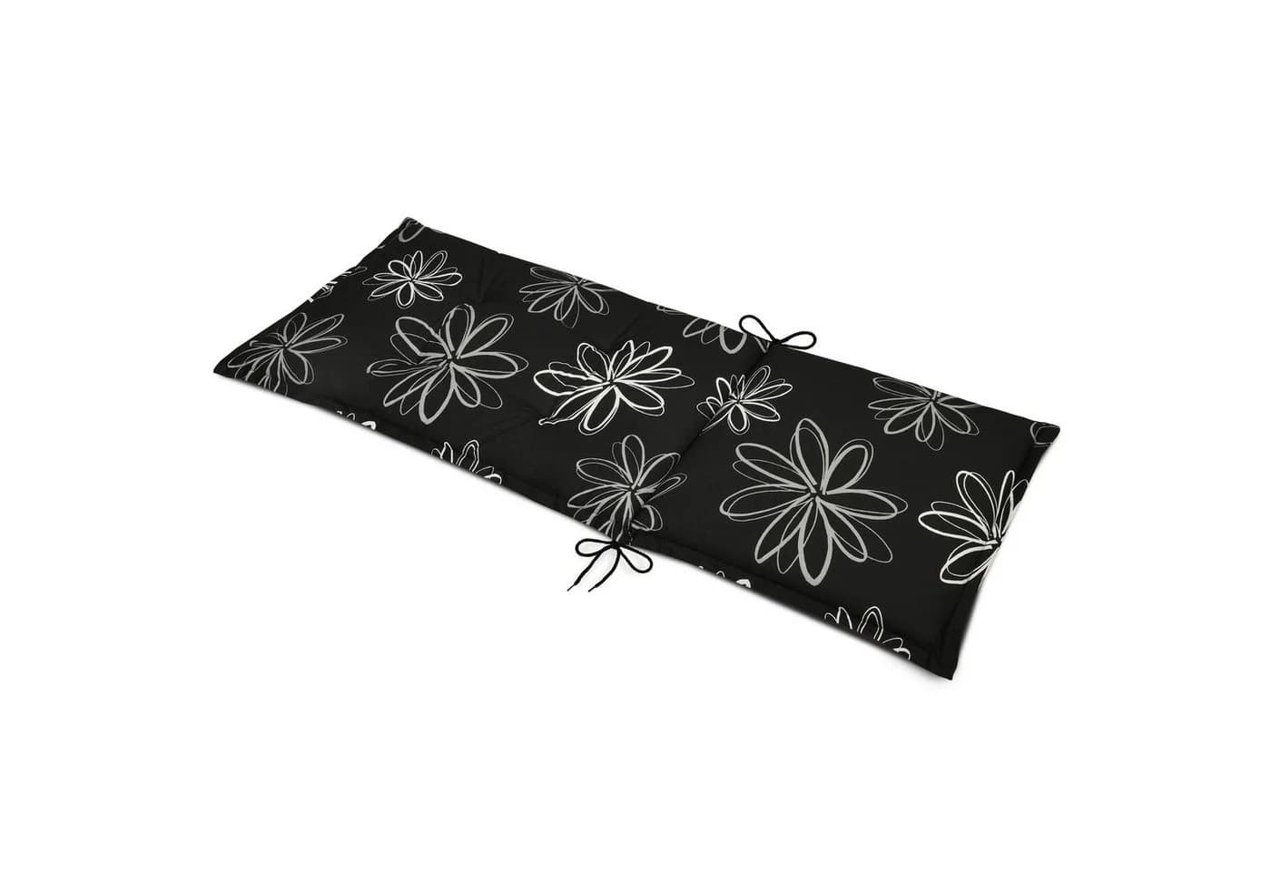 Beautissu Hochlehnerauflage Schwarz UV-Lichtecht Gartenstuhl - Bild 4