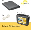 Sol Royal Sonnensegel Dreieckig Grau Wasserdicht UV-Schutz Bild 4