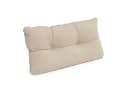 Beautissu Sitzkissen Outdoor Rückenkissen Beige Bild 2