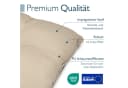Beautissu Sitzkissen Outdoor Rückenkissen Beige Bild 5
