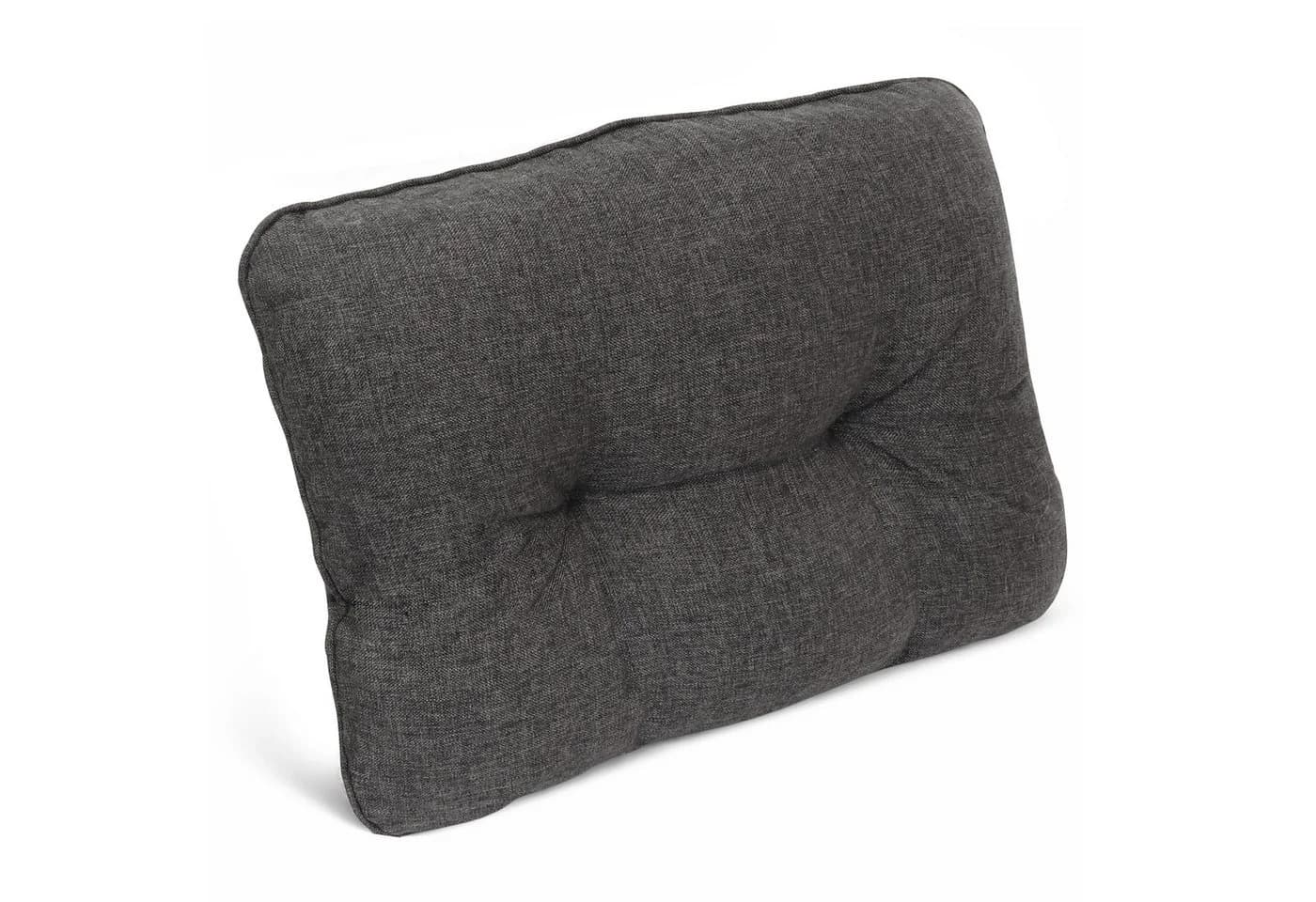 Beautissu Outdoor Loungekissen Anthrazit 50x40cm - Bild 2