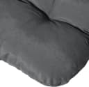 Beautissu Sitzauflage 6er Set Niedriglehner Auflagen Set Flair NL, 100x50x8cm, Graphitgrau Bild 4