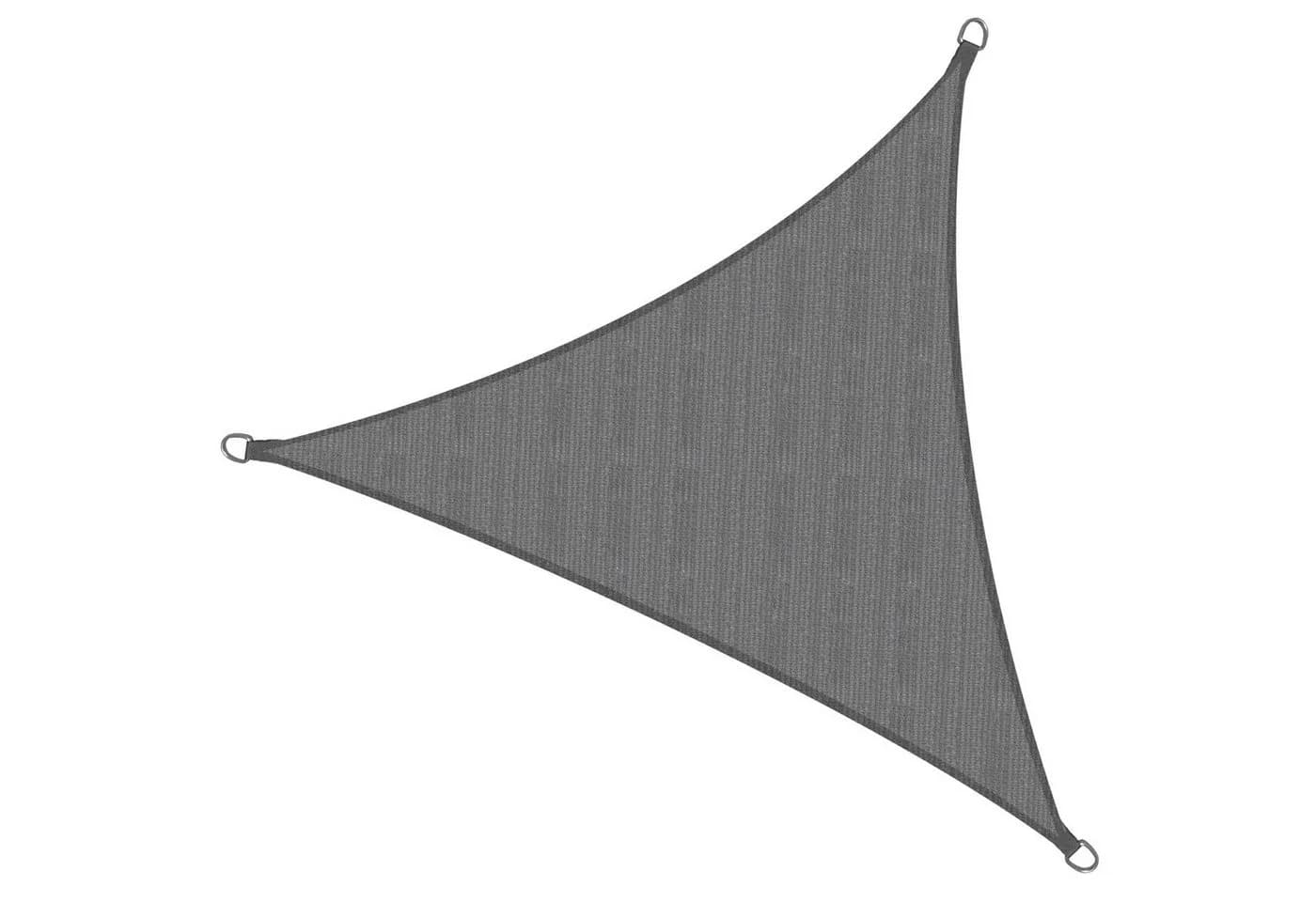 Sol Royal Sonnensegel dreieckig 2x2x2m Anthrazit UV-Schutz HDPE - Bild 2