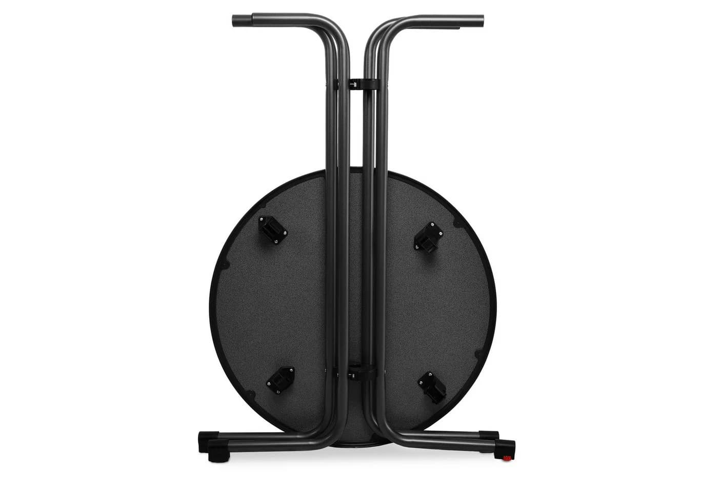 Beautissu Stehtisch Bellini Klappbar Ø60cm Grau - Bild 4