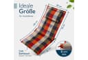 Beautissu Hochlehnerauflage Premium Beige mit Kopfpolster Bild 1