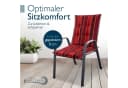 Beautissu Sitzauflage 6er Set Niederlehner Rot Bild 5