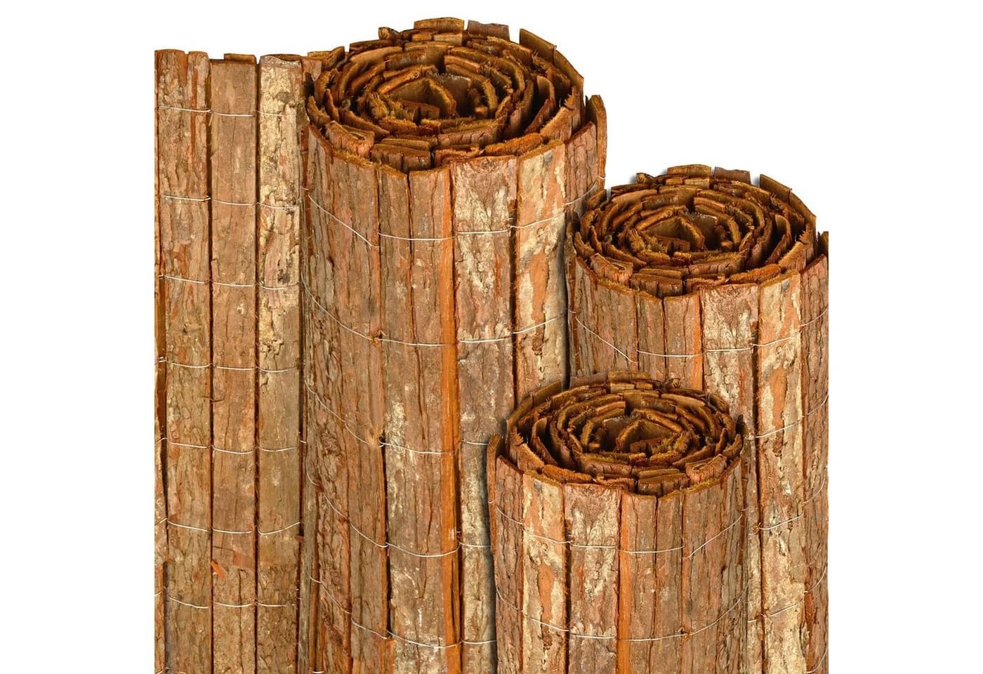 Sol Royal Sichtschutzmatte Rinde SolVision R63 Natur - Bild 2
