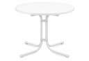 Beautissu Bistrotisch Bistroni WP Ø80xH70cm Weiß Klappbar Bild 2