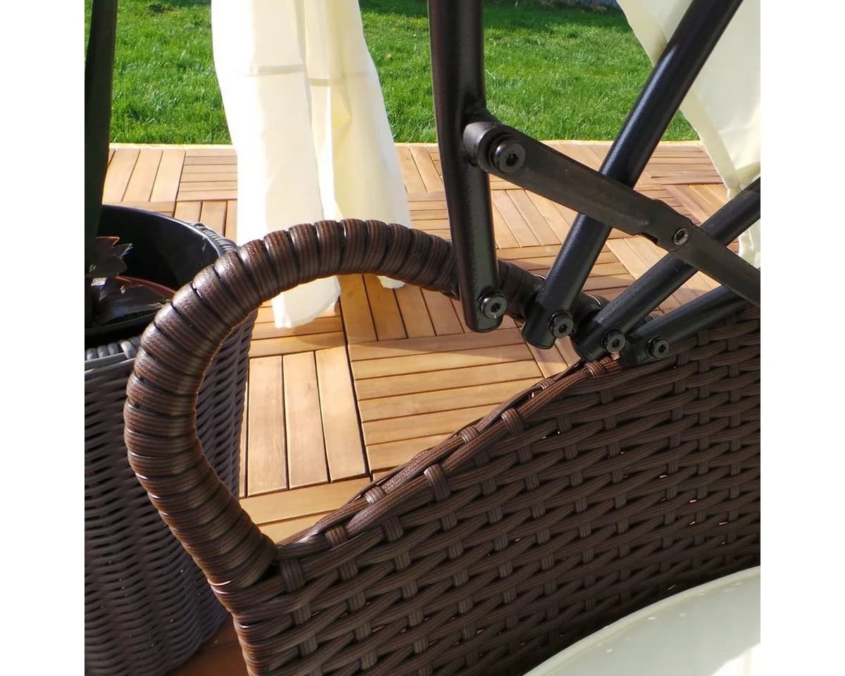 Swing&Harmonie Gartenlounge-Set Grau - Bild 3