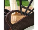 Swing&Harmonie Gartenlounge-Set 210cm Grau Bild 3
