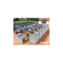 Swing&Harmonie Vegas 17-tlg. Polyrattan Sitzgruppe Grau Bild 1