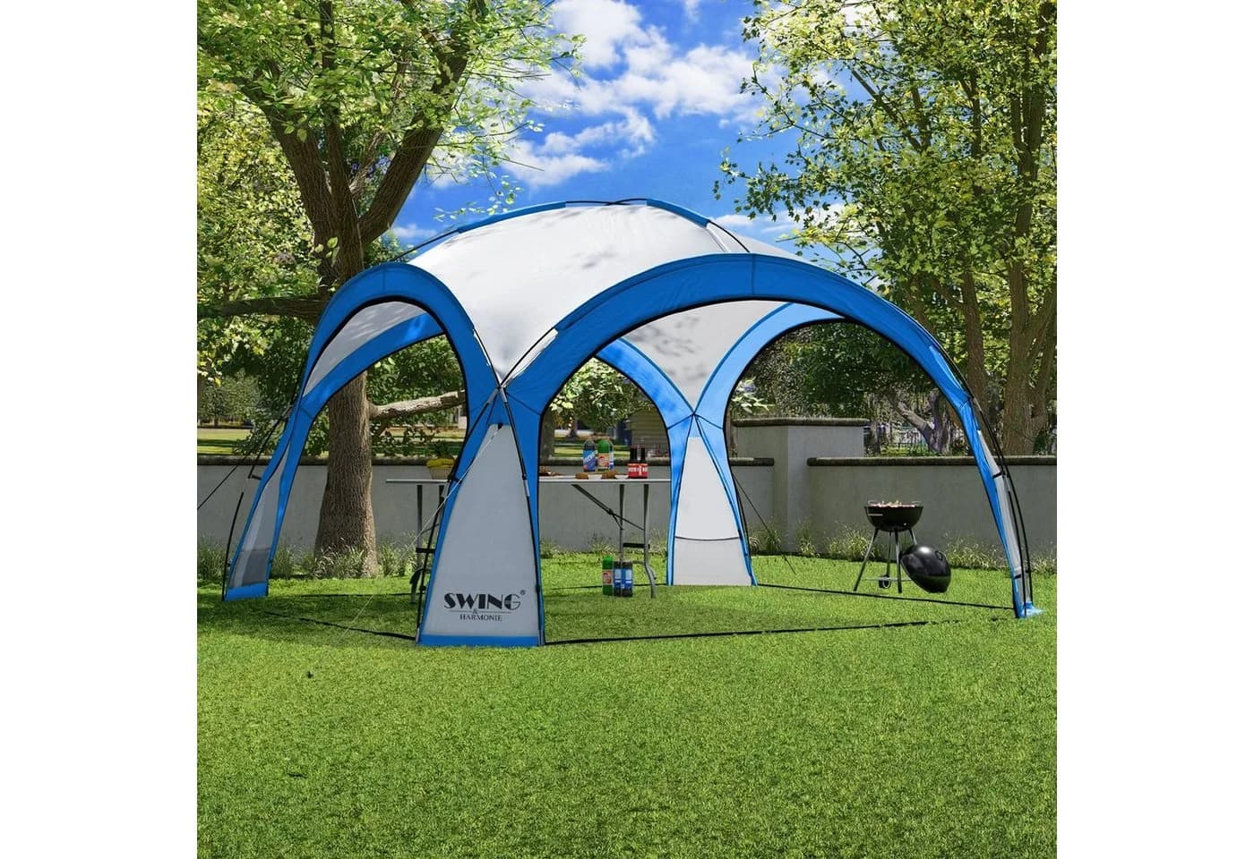 Swing&Harmonie LED Event Pavillon 3,6x3,6m mit Solarmodul - Bild 2