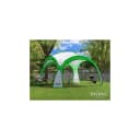 Swing&Harmonie LED Event Pavillon DomeShelter Grün mit Solarmodul Bild 1