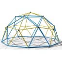 VESKA Klettergerüst Dome Climber Kinder Kletterkuppel Metall Blau/Gelb Bild 1