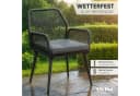 Swing&Harmonie Garten-Essgruppe 6-8 Personen Grau Schwarz WPC Bild 5