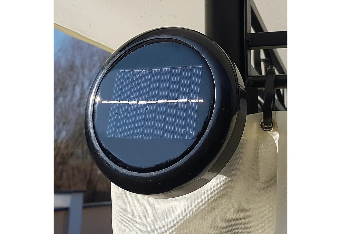 Swing&Harmonie Pavillon LED Minzo 3x4m Anthrazit mit Solar - Bild 4