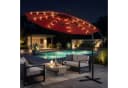 Swing&Harmonie Sonnenschirm mit LED & Solarladen 300/350cm Bild 1