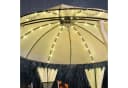 Swing&Harmonie Pavillon LED mit Solar und Seitenwänden Beige Bild 3