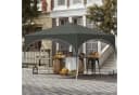 EUGAD Pop-Up Pavillon 3x3m Grau mit 4 Seitenwänden Bild 1