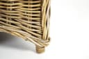 Kobolo Rattansessel BOSTON NEW Rattan Kubu Grey Bild 5