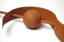 Kobolo Dekostecker RUSTY WAVE Rostoptik Metall Gartenstecker Bild 4