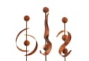 Kobolo Gartenstecker 3er Set RUSTY Rostoptik Metall Deko Bild 2
