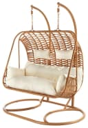 Kobolo Hängesessel Polyrattan 2 Personen Bild 2