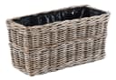 Kobolo Blumenkasten LAURO Rattan Pflanzkübel Bild 2