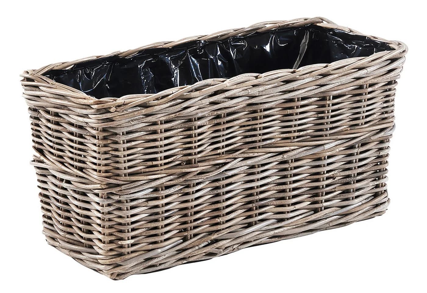 Kobolo Blumenkasten LAURO Rattan Pflanzkübel - Bild 2