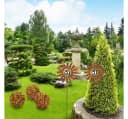 Kobolo Gartenstecker FREYA Sonne Rostoptik Bild 1
