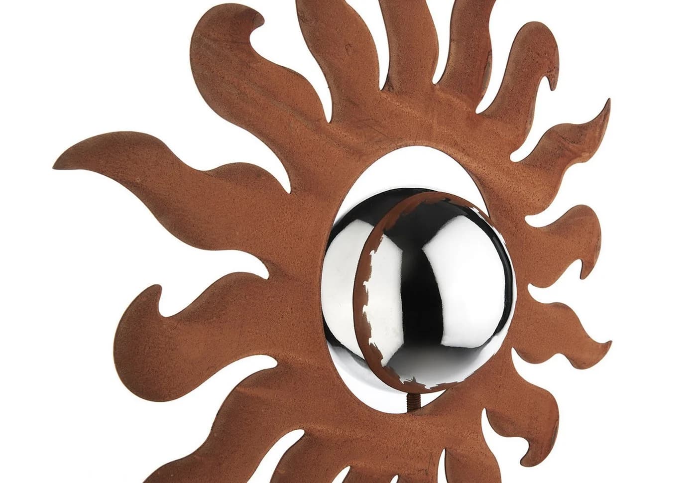 Kobolo Gartenstecker FREYA Sonne Rostoptik - Bild 5