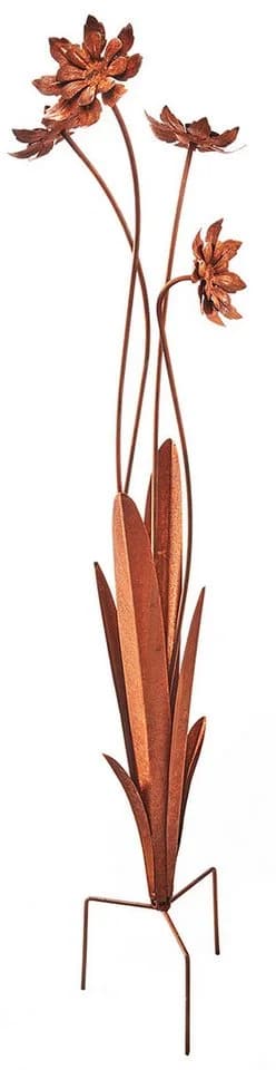 Kobolo Gartenstecker Wildflower Naturrost Braun - Bild 2