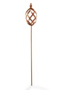 Kobolo Dekostecker RUSTY MARBLE Rostoptik 2er Set Metall Bild 3