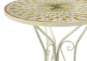 Kobolo Beistelltisch Gartentisch Mediterran Mosaikoptik 71x61cm Bild 5