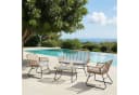 IDIMEX Gartenlounge-Set RIVIERA Outdoor Lounge Set Zweisitzer 2 Sessel Beistelltisch Braun Bild 2