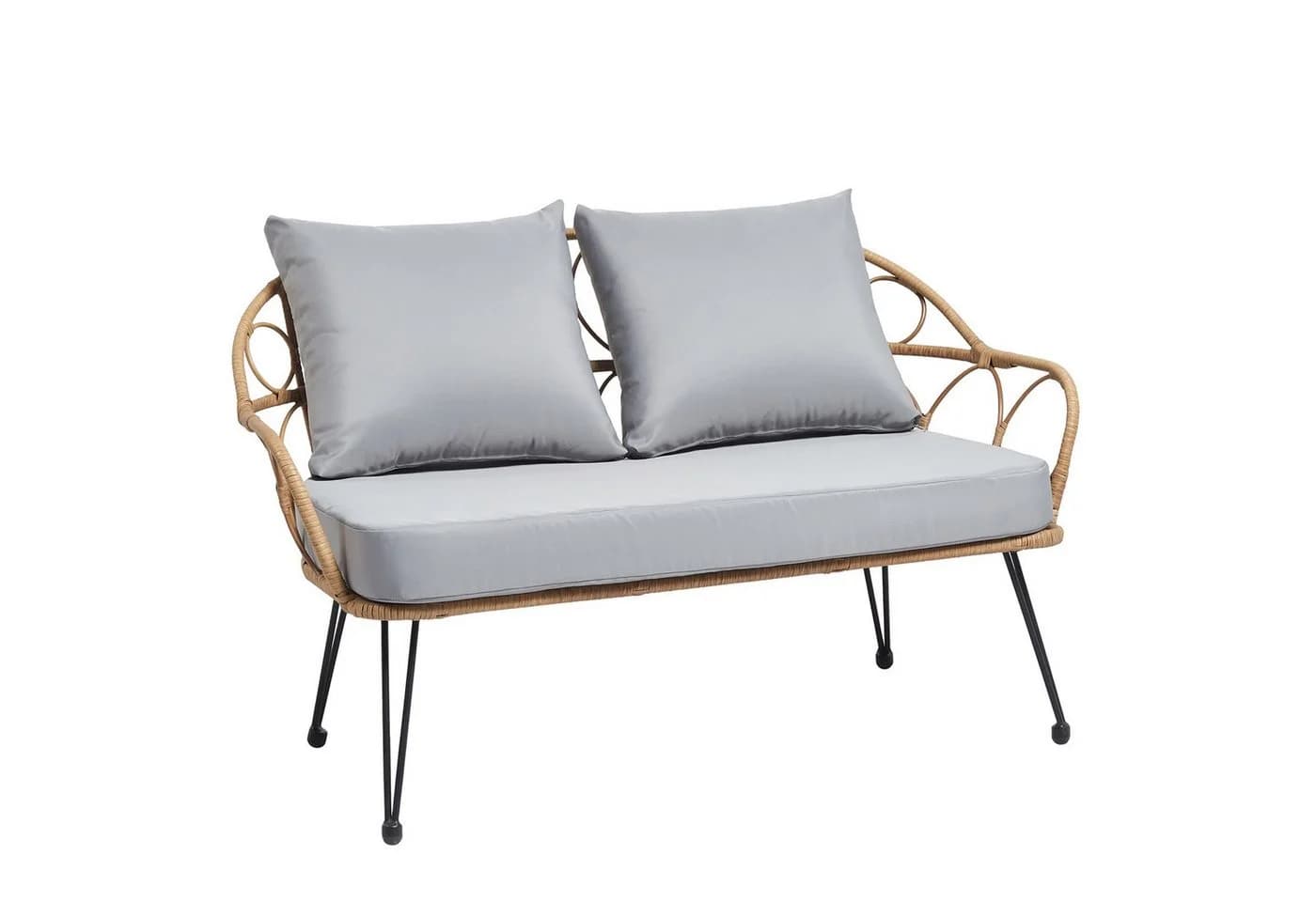 IDIMEX Gartenlounge-Set Cairo Polyrattan Braun - Bild 4