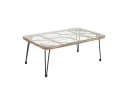 IDIMEX Gartenlounge-Set Cairo Polyrattan Braun Bild 5