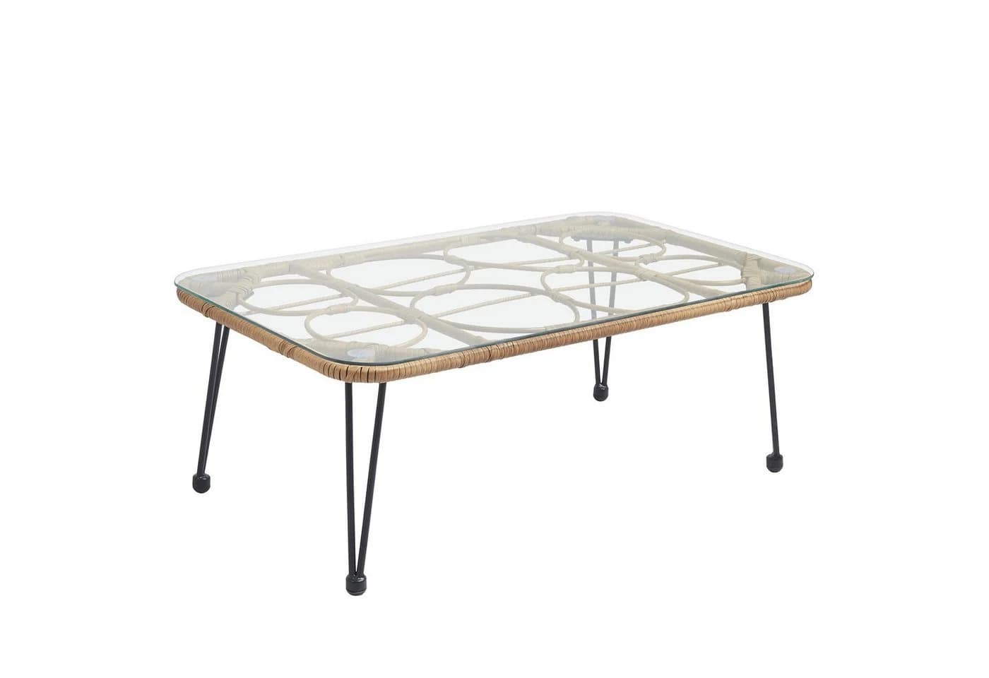 IDIMEX Gartenlounge-Set Cairo Polyrattan Braun - Bild 5