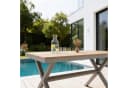 IDIMEX Gartentisch WINDY Outdoor Tisch Aluminium WPC Champagner Bild 3