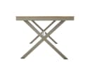 IDIMEX Gartentisch WINDY Outdoor Tisch Aluminium WPC Champagner Bild 5