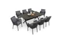 IDIMEX Garten-Essgruppe AFUERA, 8 Personen, Schwarz Bild 1