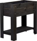 Urbanes Hochbeet aus Holz in Anthrazit Bild 4