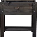 Urbanes Hochbeet aus Holz in Anthrazit Bild 5