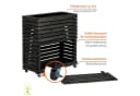 dobar Hochbeet Rolla Gr. L Anthrazit Bild 4