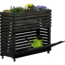 Dobar Hochbeet Rolla XL Anthrazit Bild 1