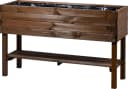 Dobar Hochbeet mit Ablagefläche Kiefer Braun Bild 2